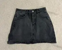 Jeans Mini Skirt