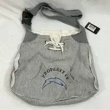 NFL Los Angeles LA Chargers  Football Hoodie Sling Shoulder Hand Bag Women Purse