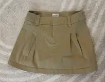 Aritzia Sunday Best Pleated Mini Skirt