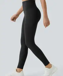 029HA.-  SoCinched High Waisted Tummy Control Pocket Shaping Training Leggings.