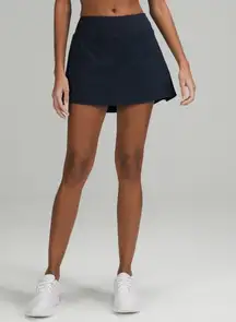 Lululemon pace rival skirt long true navy size 4