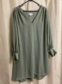 Muted Sage Green  Dress