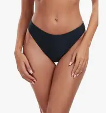 RELLECIGA Women's Mid Waisted High Cut Bikini Bottoms