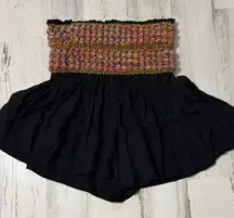 Koch Erica Skirt Shorts With Beaded Fabric Balls Size Small