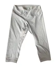 Lululemon Align High-Rise Crop Leggings Light Blue Yoga Athleisure Size 14