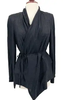 IRO Fernel Silk Leopard‎ Print Wrap Blouse 36 (US S)