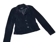 Jeans Black Corduroy Blazer jacket  women size M