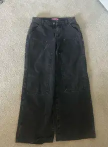 Black Edikted Jeans Low-Rise