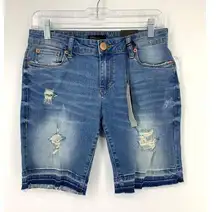 STS Blue Shorts Junior Women's Size 5 Distressed Denim Jean Blue NWT