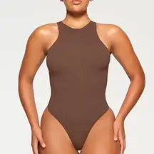 NWT Skims Fits Everybody High Neck Bodysuit in Oxide‎