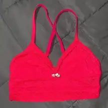 Aerie lace crisscross strap bra SZ S