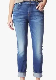 NWT 7 For All Mankind The Cropped Relaxed Girlfriend Jean