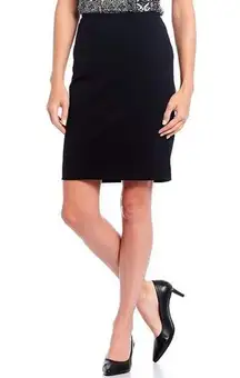 Calvin Klein High Rise Black Pencil Skirt Professional Suit Skirt Size 2 XS