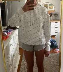 Nike White  Hoodie