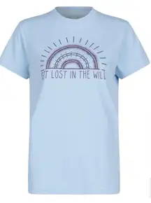 Outdoor Nation Get Lost in the Wild Blue Graphic T-Shirt