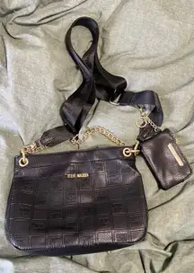 Steve Madden crossover purse with coin pouch