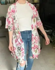 Show Me Your MuMu Floral Duster Cardigan One Size