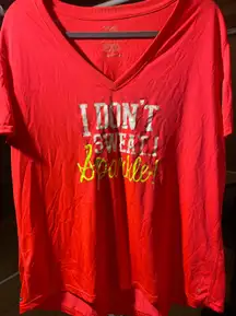 Now Workout Top I Don’t Sweat I Sparkle