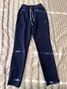 FIGS Scrub Pants High-Waisted Yola Navy Blue