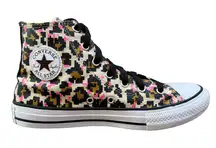 Converse Chuck Taylor All Star Pixel Leopard High Top Shoes Junior 5 Women’s 7