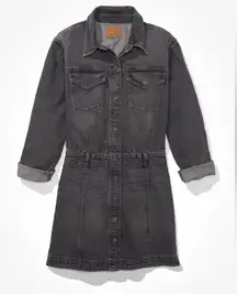American Eagle Women’s Denim Long-Sleeve Dress Size XS