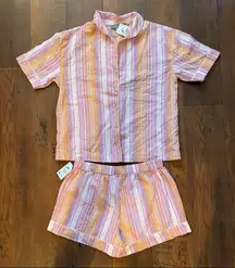 2 piece sleep set by COBBLE LANE, made in India, NWT