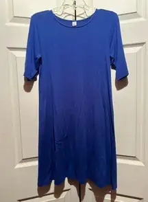 Old Navy Medium royal blue  T-shirt dress