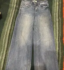 Flying Monkey Light Blue wide Leg ankle Jeans Sz 25