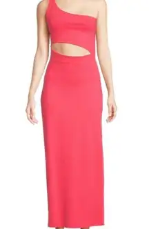 Coral Maxi Cut Out Dress