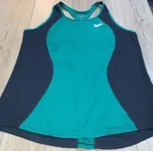 Nike green dri fit tank top shirt