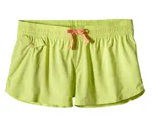 Patagonia Women’s Light & Variable Board Short 2.5” Pull On in Mayan Yellow 4