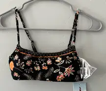 Roxy Floral Black Bikini