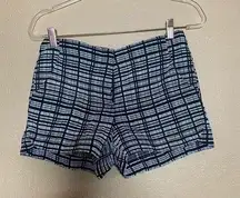 RO&DE black and white plaid shorts size medium