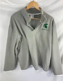 Pro Edge by Knights Apparel MSU Spartans Fleece Sweatshirt Size XL 16/18