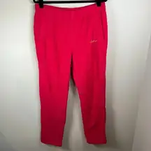 Clothin Women's Fleece Pants Red  Thermal Pull On Soft Cozy Outerwear Ski XL NWT