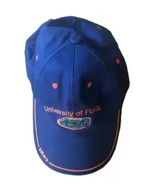 University of Florida Gators Baseball Cap Adjustable Back Blue Orange OS College