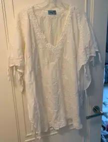 White Cotton Cover Up