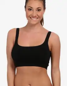 New! Yummie Black Seamless Scoop Neck Bra with Removable Pads 1X/2X