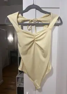 Yellow Bodysuit
