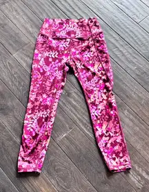 Gap Fit Sculpt Revolution Leggings floral‎ athletic