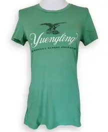 Bella Canvas Green Yuengling Logo S/S Tee, Women's L