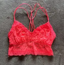 HOLLISTER GILLY HICKS Full Lace Bralette Bra Women’s Sz S EUC