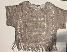 Valerie Stevens
Crochet knit top size S/M