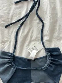 X Denim Top