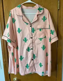 Shein Sleep Set Satin Pajama