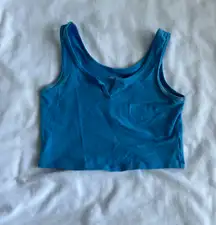 Blue Tank Top