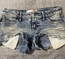Denim Short Shorts