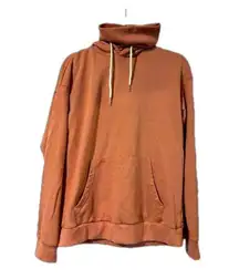 SHEIN women’s pink turtle neck hoodie size small