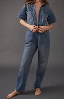 We the Free Denim Jumpsuit (XS)