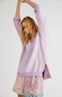 Free People Sweater Weather Pullover in Lilac